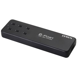 LVSUN 6 Port USB-C Intelligent Charger 120W