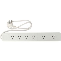 Power Board 6 Way Surge / Spaced Outlet