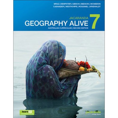 9780730346265 Jacaranda Geography Alive 7 AC learnON + Print 2e