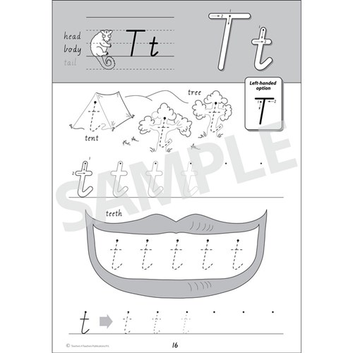 9780980868722 Handwriting Conventions VIC Prep Kookaburra