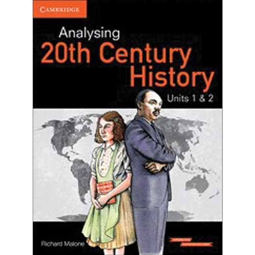 9781107543485 Analysing 20th Century History Unit 1 & 2 Pack