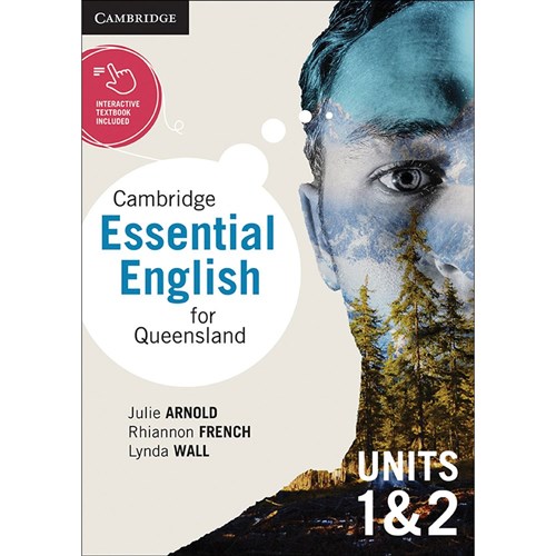9781108469487 Cambridge Essential English QLD 1 & 2 Print +Digital Kookaburra Educational