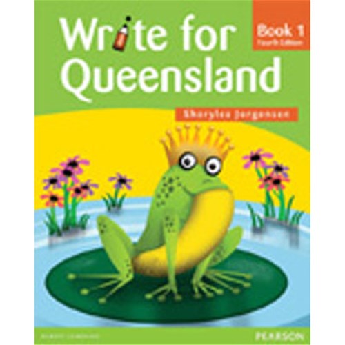 9781442547292 Write for QLD Book 1 4e Kookaburra Educational