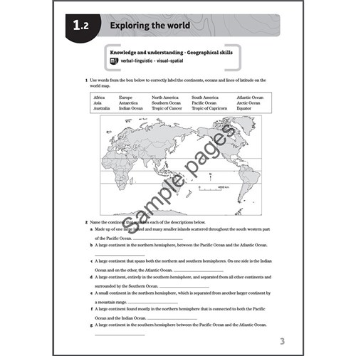 9781488613920 pearson geography nsw 78 activity book kookaburra