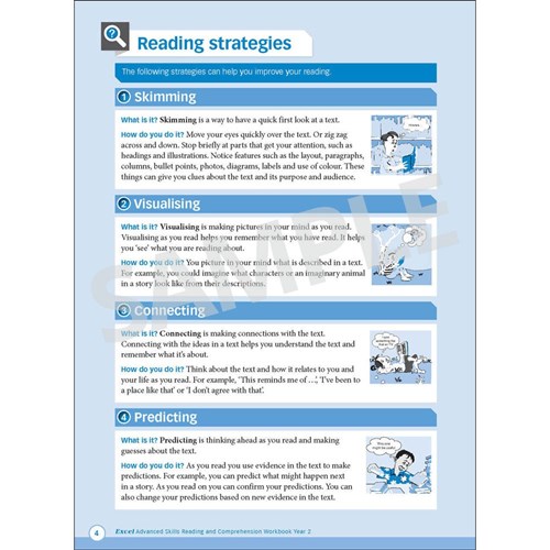 9781741255690 Excel Advanced Skills Reading & Comprehension Workbook Yr 2 Kookaburra