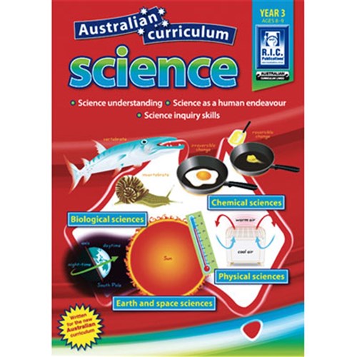 9781741269901 Australian Curriculum Science Year 3 RIC6696