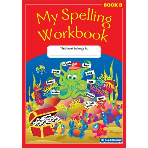 9781863117609 My Spelling Workbook Book B Ages 67 Kookaburra