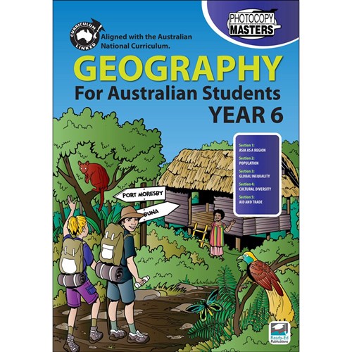 9781925611397 Geography for Australian Students Year 6 Kookaburra