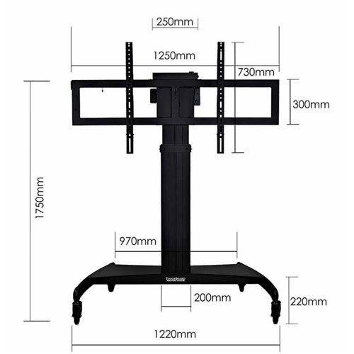 TouchBoard Mobile HA Stand/Trolley Centre Lift
