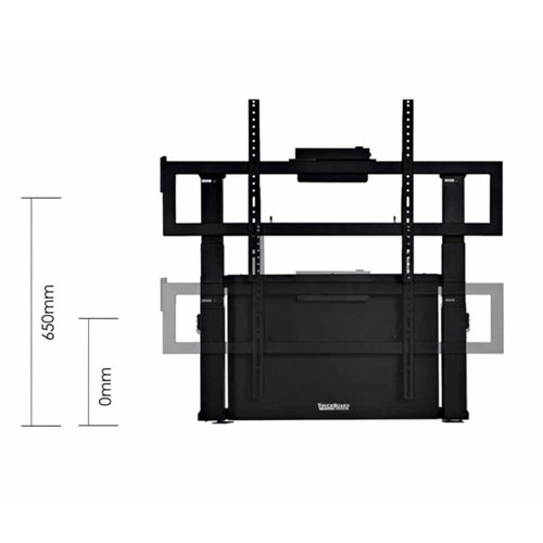 TouchBoard Wall Mounted Height Adjustable Twin Column Lift