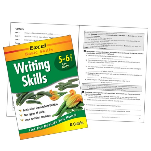 EXCPBSENGY56 Excel Basic Skills English Book Pk Yr 5&6 Kookaburra Educational Resources