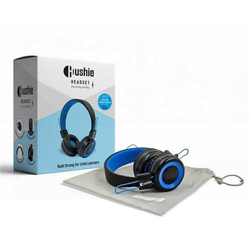 Hushie Headset - 3.5mm with Inline Mic