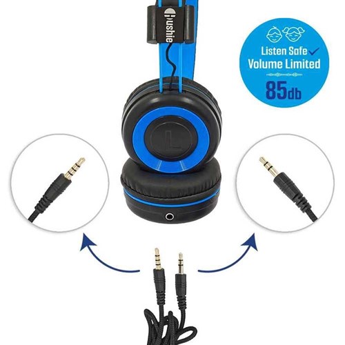 Hushie Headset - 3.5mm with Inline Mic