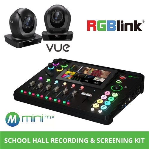 RGBlink School Hall Recording and Screening Kit - 2 Cameras