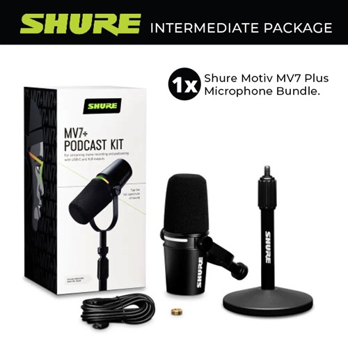 Shure Intermediate Podcasting Package