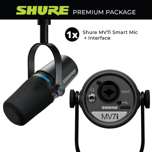 Shure Premium Podcasting Package