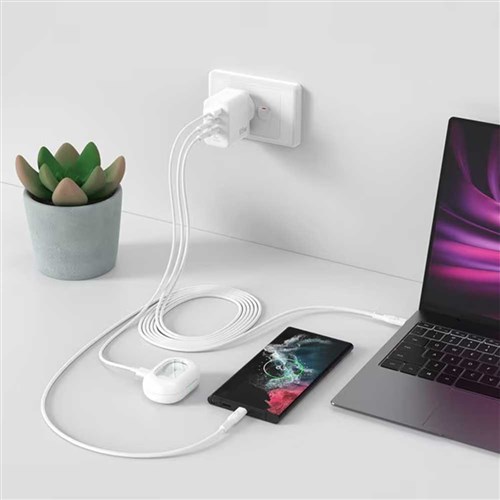 Comsol 65W GaN Wall Charger USB-C/A
