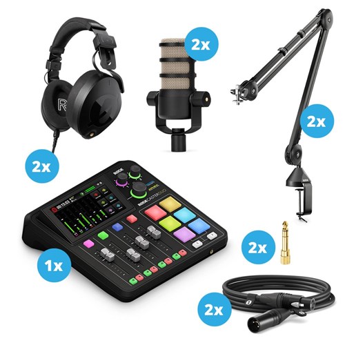 RODECaster Duo Deluxe Package