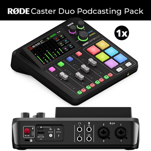 RODECaster Duo Podcasting Pack