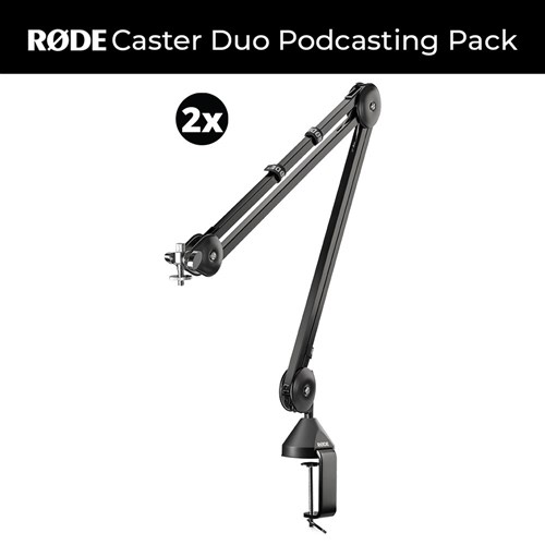 RODECaster Duo Podcasting Pack
