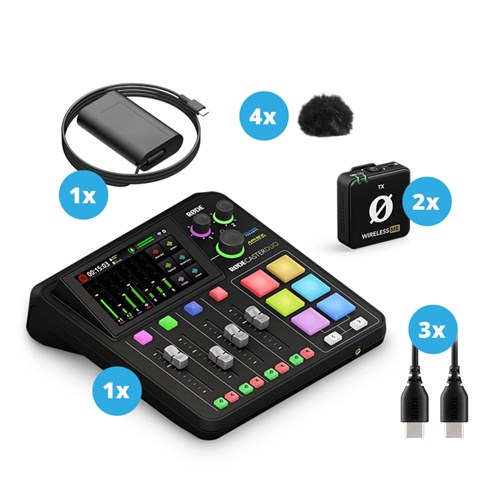 RODECaster Duo Wireless Package