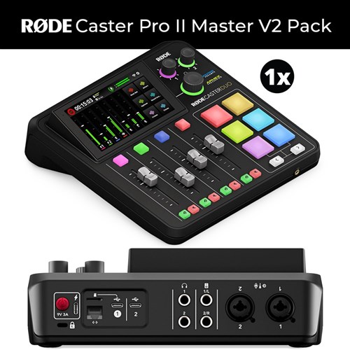 RODECaster Pro II Master V2 Package