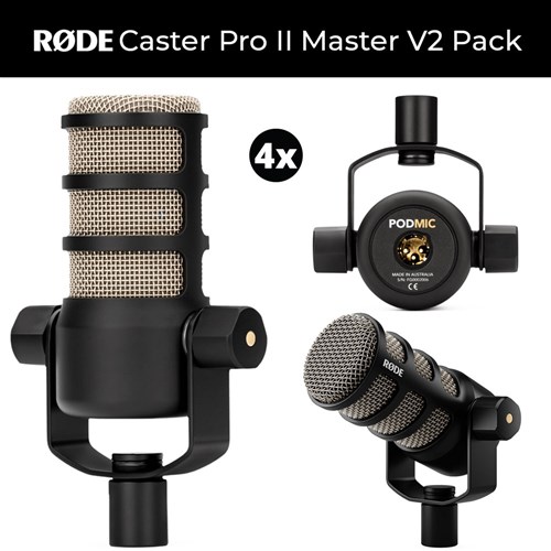 RODECaster Pro II Master V2 Package