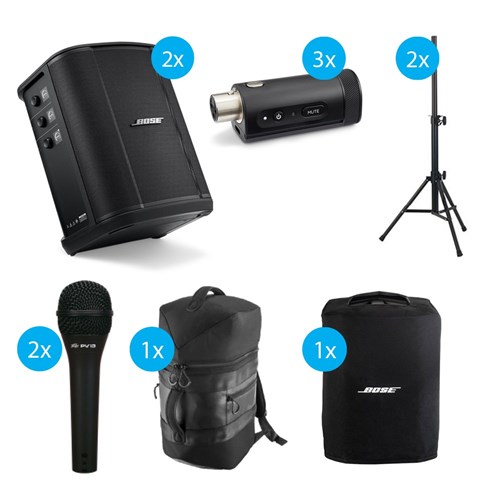 Bose S1Pro+ Portable PA System Ultimate Pack