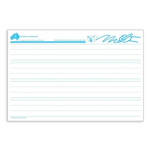 WB3000 Writing Sheets 400 x 600mm Dotted Thirds Kookaburra