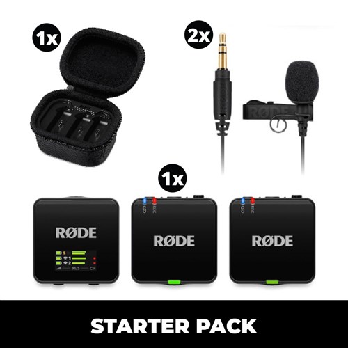 RODE Wireless GO Gen 3 Starter Package