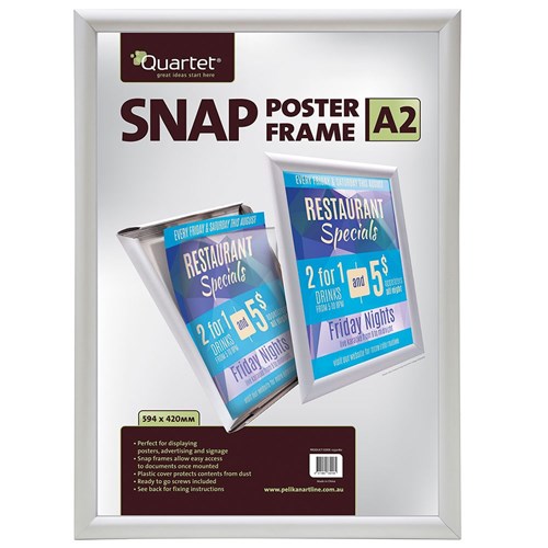Quartet Display Board Snap Frame A2 25mm
