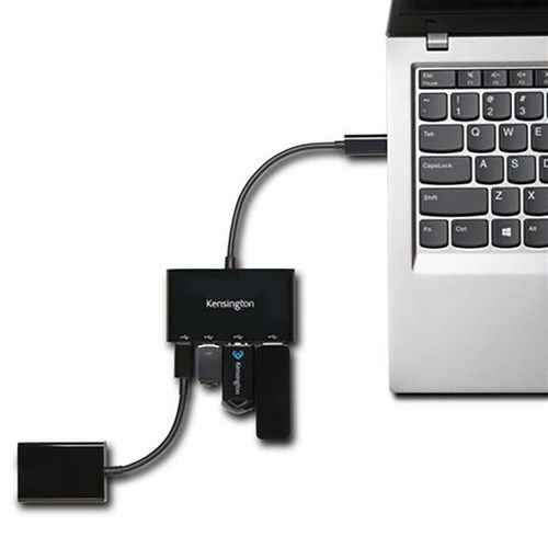 Kensington CH1000 USB-C 4 Port Hub