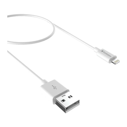 Verbatim Charge & Sync Lightning Cable White