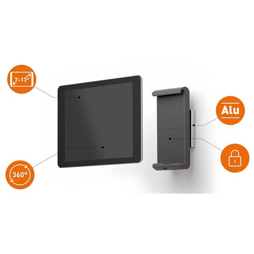 Durable Tablet Holder Wall Mount Fits 7