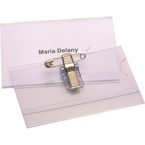 ZAC90050 Rexel Convention Card Holder with Pin and Clip Kookaburra