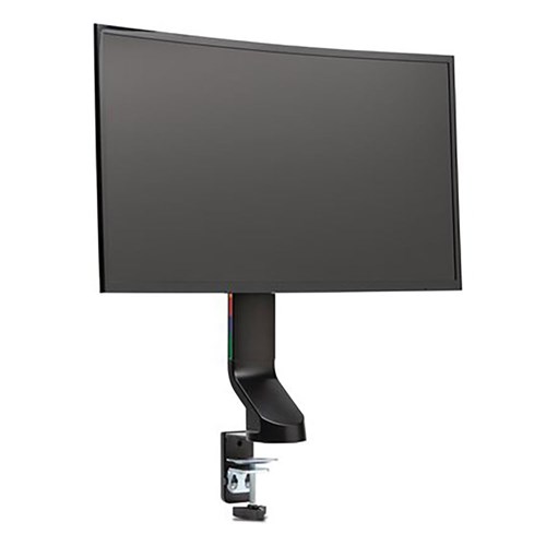 Kensington Monitor Arm Space Saving Single Black