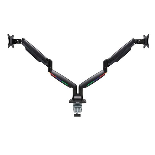 Kensington Smartfit One Touch Dual Monitor Arm Black