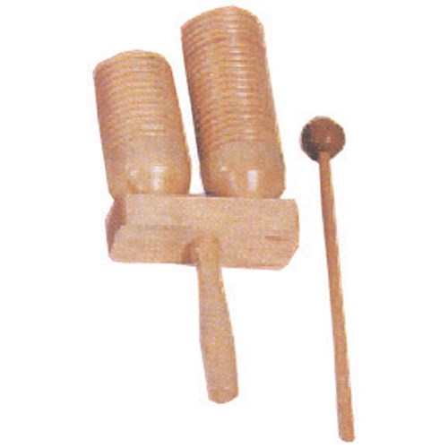 Mano Percussion Agogo Tone Block with Beater