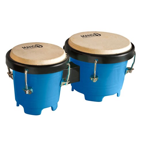 Mano Percussion Mini Bongos Blue