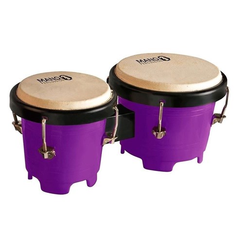 Mano Percussion Mini Bongos Purple