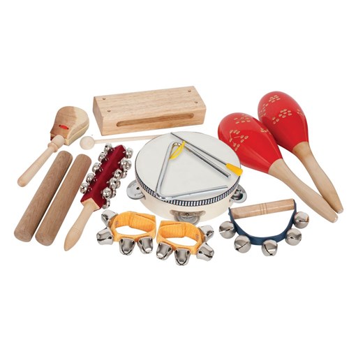 Mano Percussion 9 Piece Percussion Set
