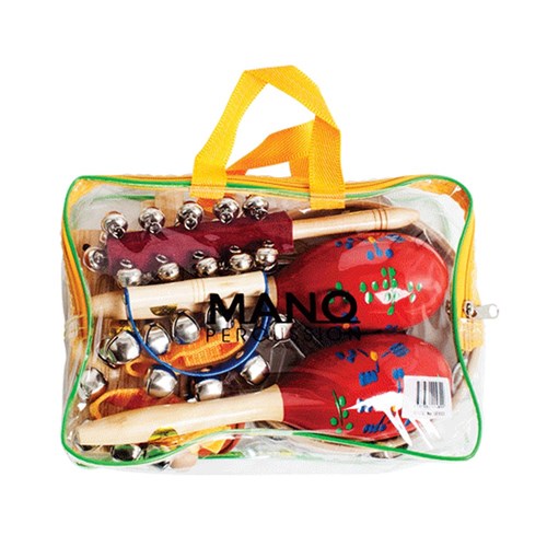 Mano Percussion 9 Piece Percussion Set