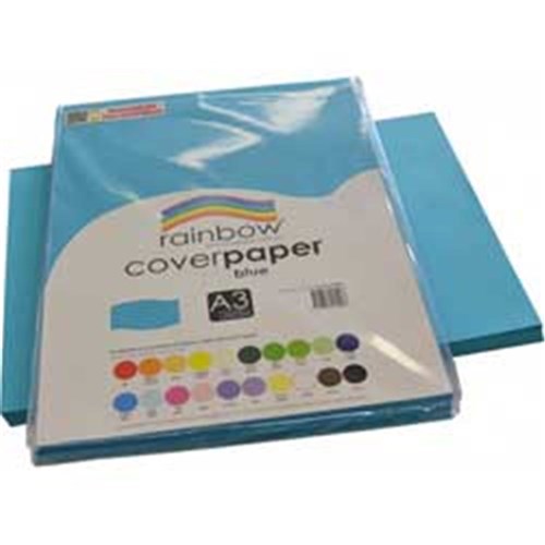 ZAPROPA3500BL Rainbow Copy Paper A3 80gsm Blue Kookaburra Educational Resources one of