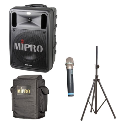 Mipro MA505 DPM3 PA Freq Agile Wireless Mic USB + Cover+Stand