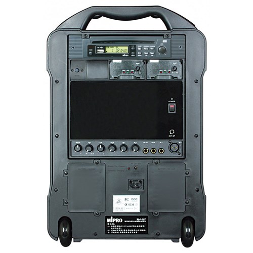 Mipro MA707 Portable PA Freq Agile Wireless Mic & CD/MP3