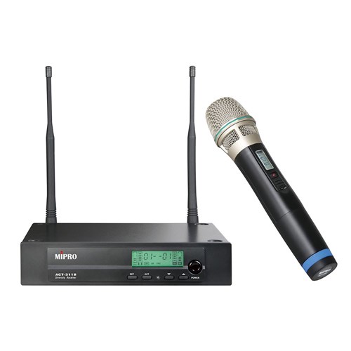 Mipro ACT300 Single Receiver and Wireless Mic Package