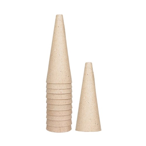 ZCRPA051 Cardboard Cones Medium 12cm High Kookaburra Educational