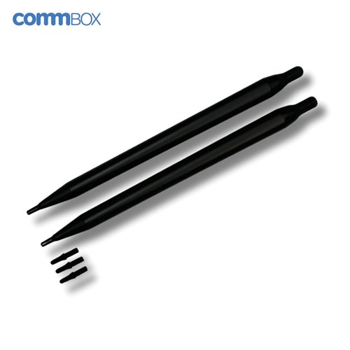 CommBox Classic Stylus Spare (Pack of 2 Pens + 3 Tips)