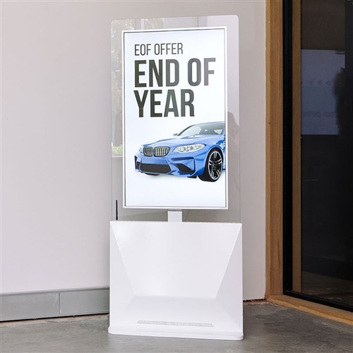 CommBox Glass Kiosk Single Side 43