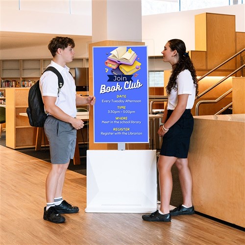 CommBox Glass Kiosk Single Side 43